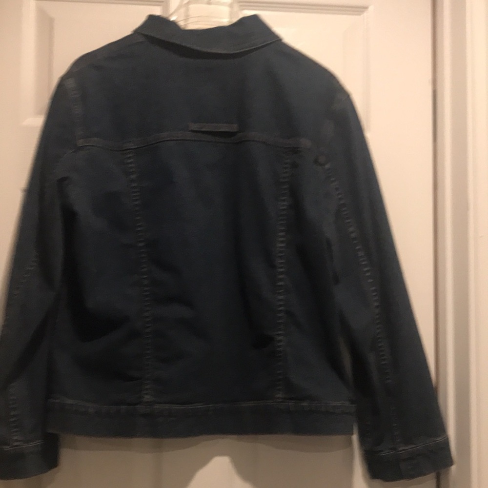 JJill Petite Jean Jacket Size Large - Picture 4 of 8